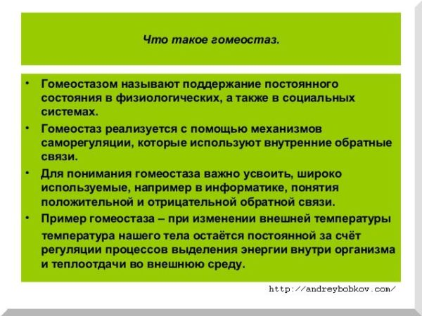 Центр поддержания гомеостаза находится